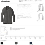 Eddie Bauer® Ladies Stretch Soft Shell Jacket - Western Skies Design Company