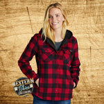 Eddie Bauer Womens Woodland Shirt Jac - Western Skies Design Company
