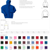 Gildan® Heavy Blend™ Hooded Sweatshirt - Western Skies Design Company