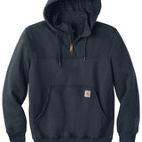Carhartt Paxton Heavyweight Rain Defender Quarter Zip Sweatshirt Customized