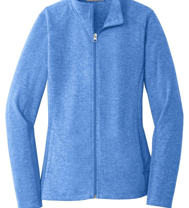 Port Authority® Ladies Heather Microfleece Full-Zip Jacket - Western Skies Design Company