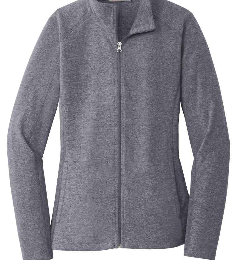 Port Authority® Ladies Heather Microfleece Full-Zip Jacket - Western Skies Design Company