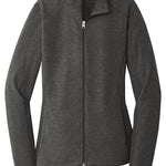 Port Authority® Ladies Heather Microfleece Full-Zip Jacket - Western Skies Design Company