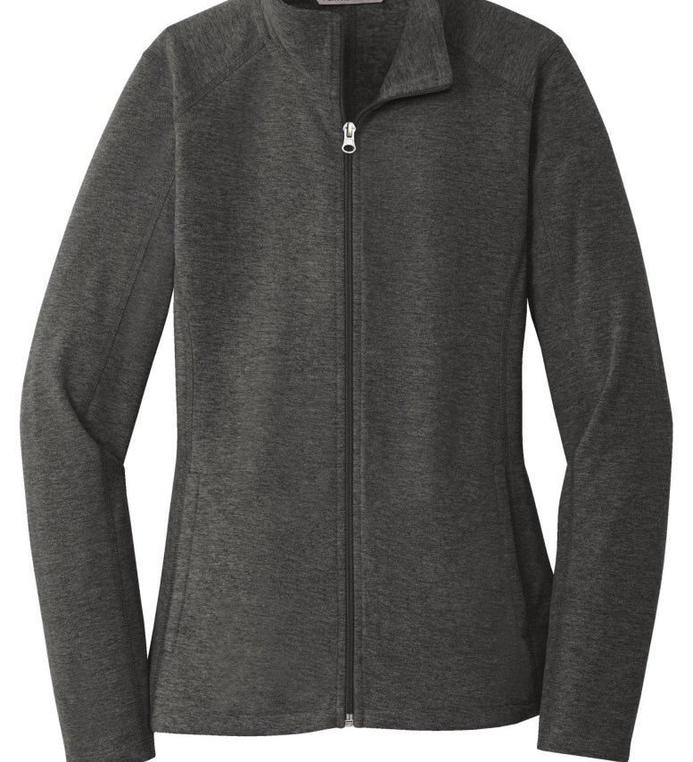 Port Authority® Ladies Heather Microfleece Full-Zip Jacket - Western Skies Design Company