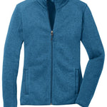 Port Authority® Women's Sweater Fleece Jacket - Western Skies Design Company