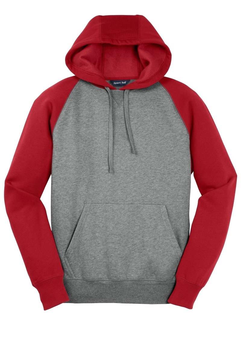 Sport-Tek® Raglan Colorblock Pullover Hooded Sweatshirt - Western Skies Design Company