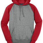 Sport-Tek® Raglan Colorblock Pullover Hooded Sweatshirt - Western Skies Design Company