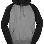 Sport-Tek® Raglan Colorblock Pullover Hooded Sweatshirt - Western Skies Design Company
