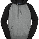 Sport-Tek® Raglan Colorblock Pullover Hooded Sweatshirt - Western Skies Design Company