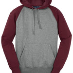 Sport-Tek® Raglan Colorblock Pullover Hooded Sweatshirt - Western Skies Design Company
