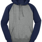 Sport-Tek® Raglan Colorblock Pullover Hooded Sweatshirt - Western Skies Design Company