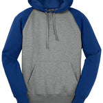 Sport-Tek® Raglan Colorblock Pullover Hooded Sweatshirt - Western Skies Design Company